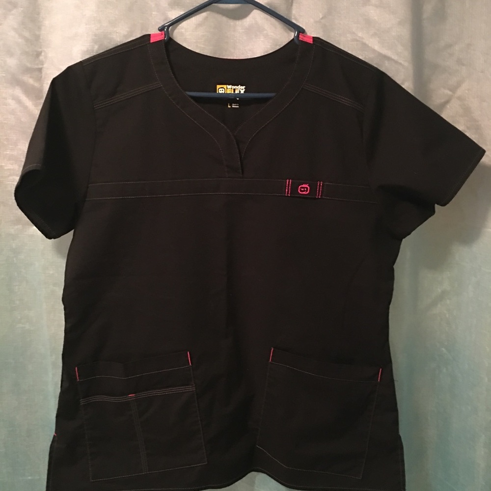 Black scrub set